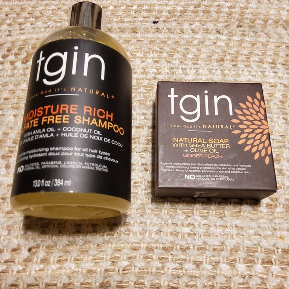 tgin.....shampoo and soap set - Picture 1 of 2
